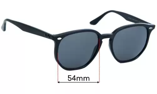 Sunglass Fix Replacement Lenses for Ray-Ban RB4306 - 54mm Wide Ray-Ban RB4306 Replacement Lenses 54mm wide