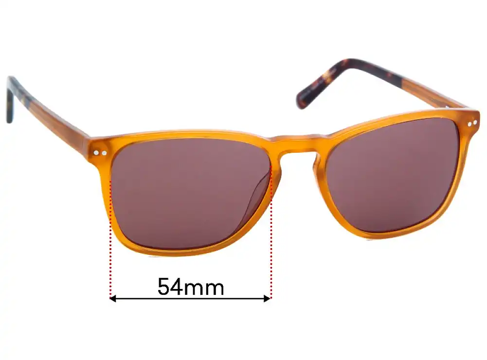 Sunglass Fix Replacement Lenses for Specsavers Monkfish Sun Rx - 54mm Wide Sunglass Fix Replacement Lenses for Specsavers Monkfish Sun Rx - 54mm Wide