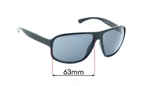 Sunglass Fix Replacement Lenses for Emporio Armani EA4130 - 63mm Wide Emporio Armani EA4130 Replacement Lenses 63mm wide