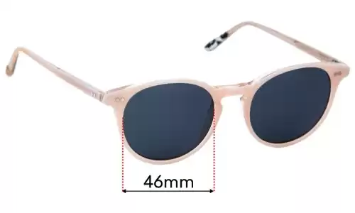 Sunglass Fix Replacement Lenses for Bailey Nelson Jane - 46mm Wide Sunglass Fix Replacement Lenses for Bailey Nelson Jane - 46mm Wide