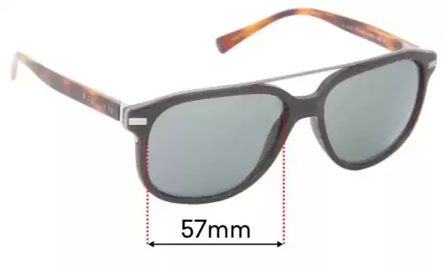 Sunglass Fix Replacement Lenses for Burberry B 4233 - 57mm Wide Sunglass Fix Replacement Lenses for Burberry B 4233 - 57mm Wide