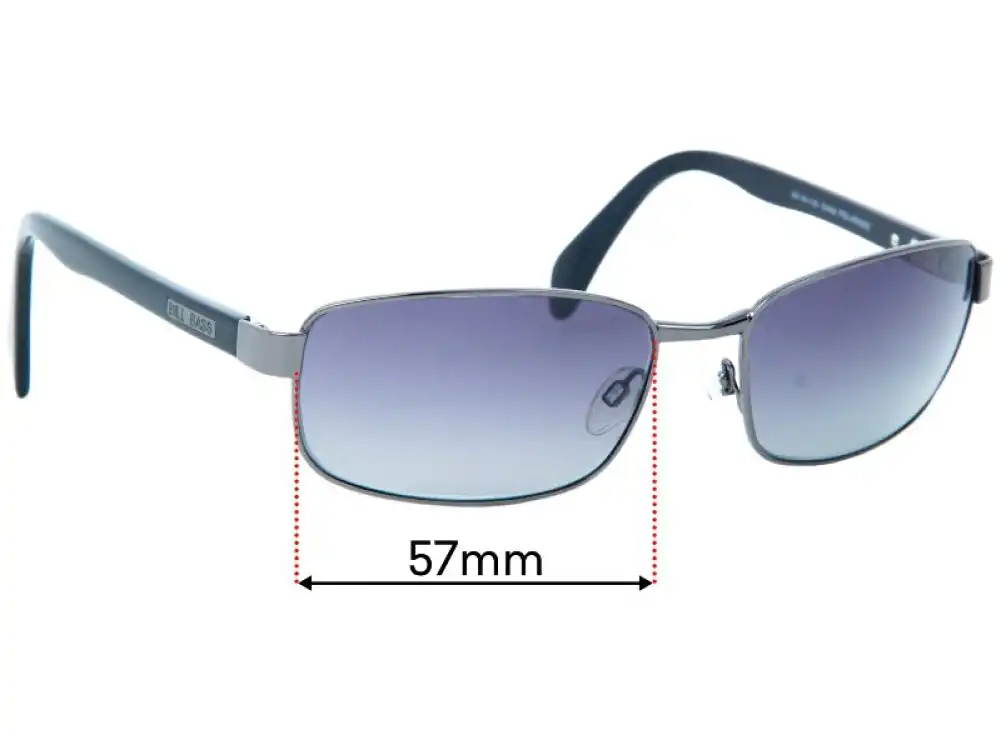 Sunglass Fix Replacement Lenses for Bill Bass Gordan 25469 - 57mm Wide Sunglass Fix Replacement Lenses for Bill Bass Gordan 25469 - 57mm Wide