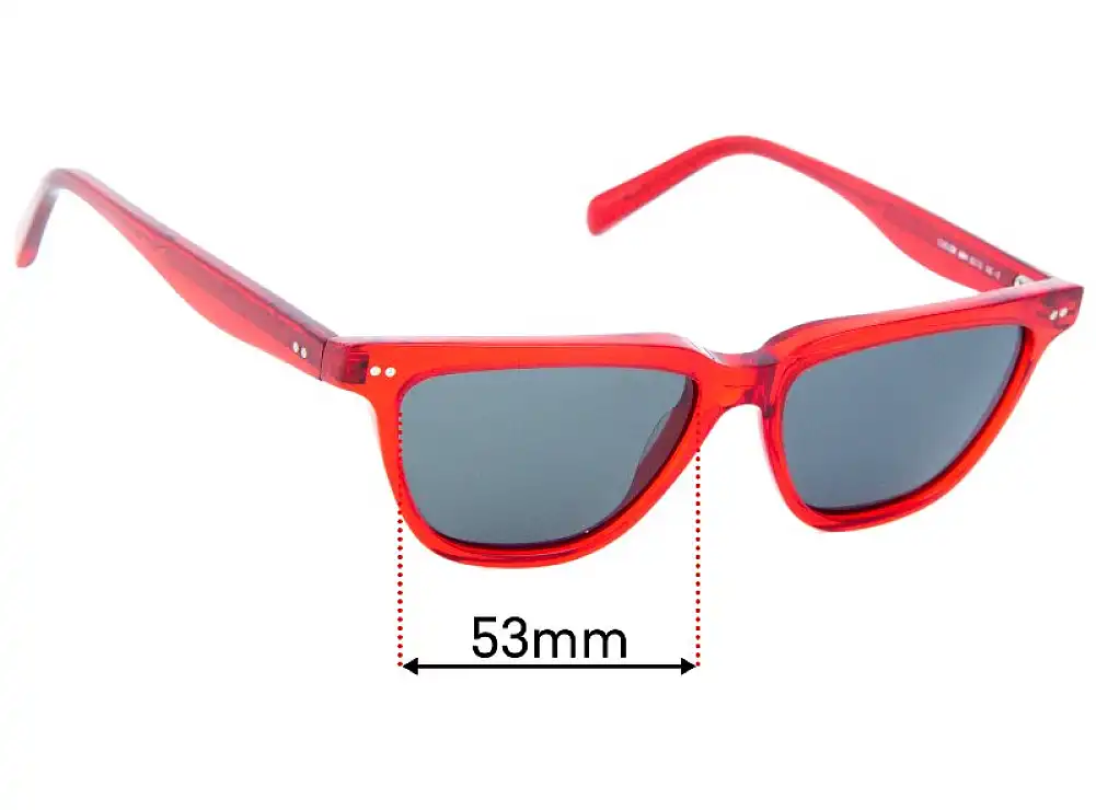 Sunglass Fix Replacement Lenses for Celine CL 40023I - 53mm Wide Sunglass Fix Replacement Lenses for Celine CL 40023I - 53mm Wide