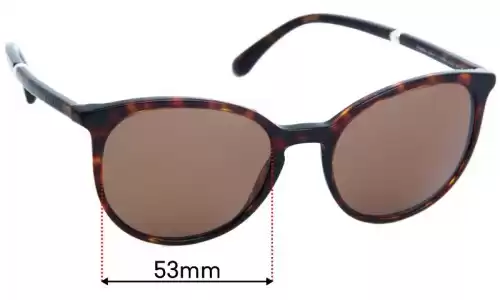 Sunglass Fix Replacement Lenses for Chanel 5394-H - 53mm Wide Sunglass Fix Replacement Lenses for Chanel 5394-H - 53mm Wide