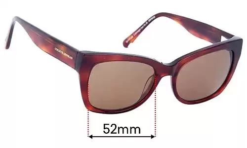 Sunglass Fix Replacement Lenses for Collette Dinnigan Sun Rx 28 - 52mm Wide Sunglass Fix Replacement Lenses for Collette Dinnigan Sun Rx 28 - 52mm Wide