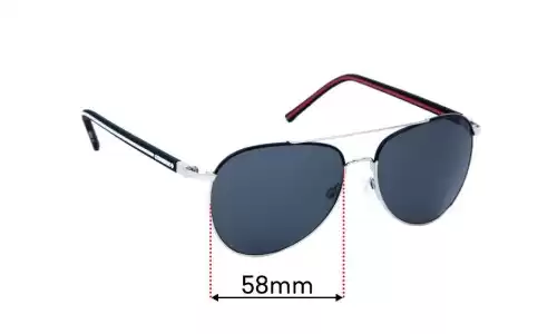 Sunglass Fix Replacement Lenses for Converse Sun Rx 15 - 58mm Wide Sunglass Fix Replacement Lenses for Converse Sun Rx 15 - 58mm Wide