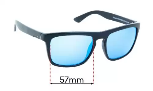 Sunglass Fix Replacement Lenses for Dirty Dog Ranger - 57mm Wide Sunglass Fix Replacement Lenses for Dirty Dog Ranger - 57mm Wide