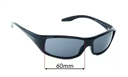 Sunglass Fix Replacement Lenses for Emporio Armani 628-S - 60mm Wide Sunglass Fix Replacement Lenses for Emporio Armani 628-S - 60mm Wide