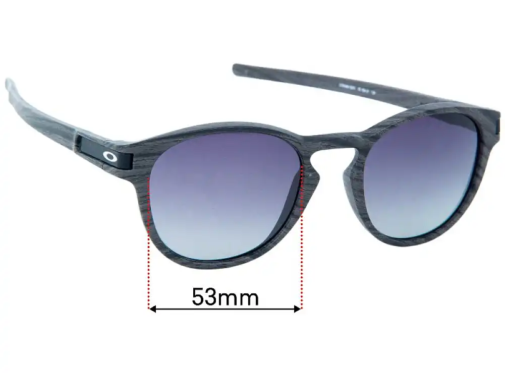 Sunglass Fix Replacement Lenses for Oakley Latch OO9349 (Asia Fit) - 53mm Wide Sunglass Fix Replacement Lenses for Oakley Latch OO9349 (Asia Fit) - 53mm Wide
