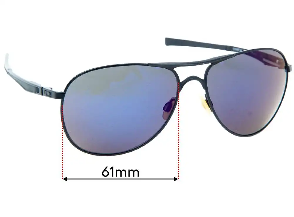 Sunglass Fix Replacement Lenses for Oakley Plaintiff OO4057 - 61mm Wide Sunglass Fix Replacement Lenses for Oakley Plaintiff OO4057 - 61mm Wide