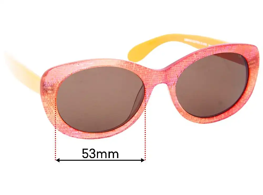 Sunglass Fix Replacement Lenses for Paul Taylor Sophia - 53mm Wide Sunglass Fix Replacement Lenses for Paul Taylor Sophia - 53mm Wide