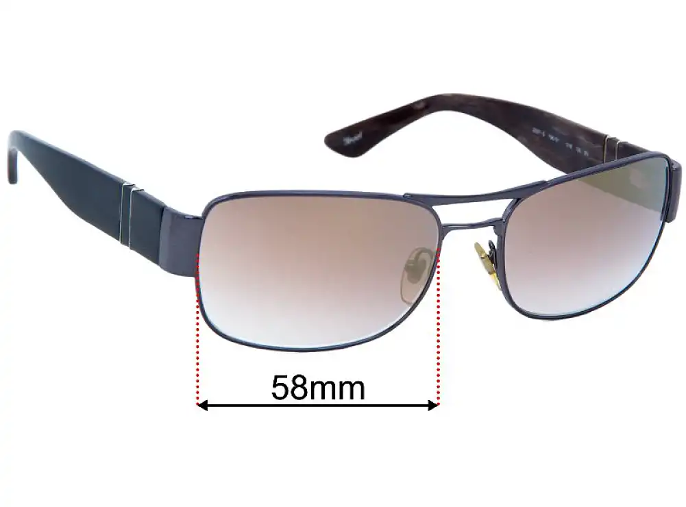 Sunglass Fix Replacement Lenses for Persol 2337-S - 58mm Wide Sunglass Fix Replacement Lenses for Persol 2337-S - 58mm Wide