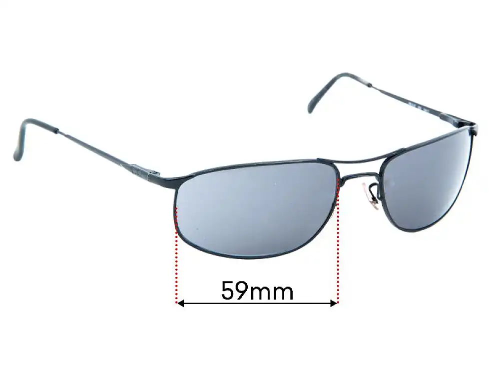 Sunglass Fix Replacement Lenses for Ray-Ban RB3147 - 59mm Wide Sunglass Fix Replacement Lenses for Ray-Ban RB3147 - 59mm Wide