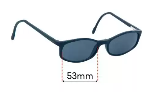 Sunglass Fix Replacement Lenses for Revo 1010 Cool Look - 53mm Wide Sunglass Fix Replacement Lenses for Revo 1010 Cool Look - 53mm Wide