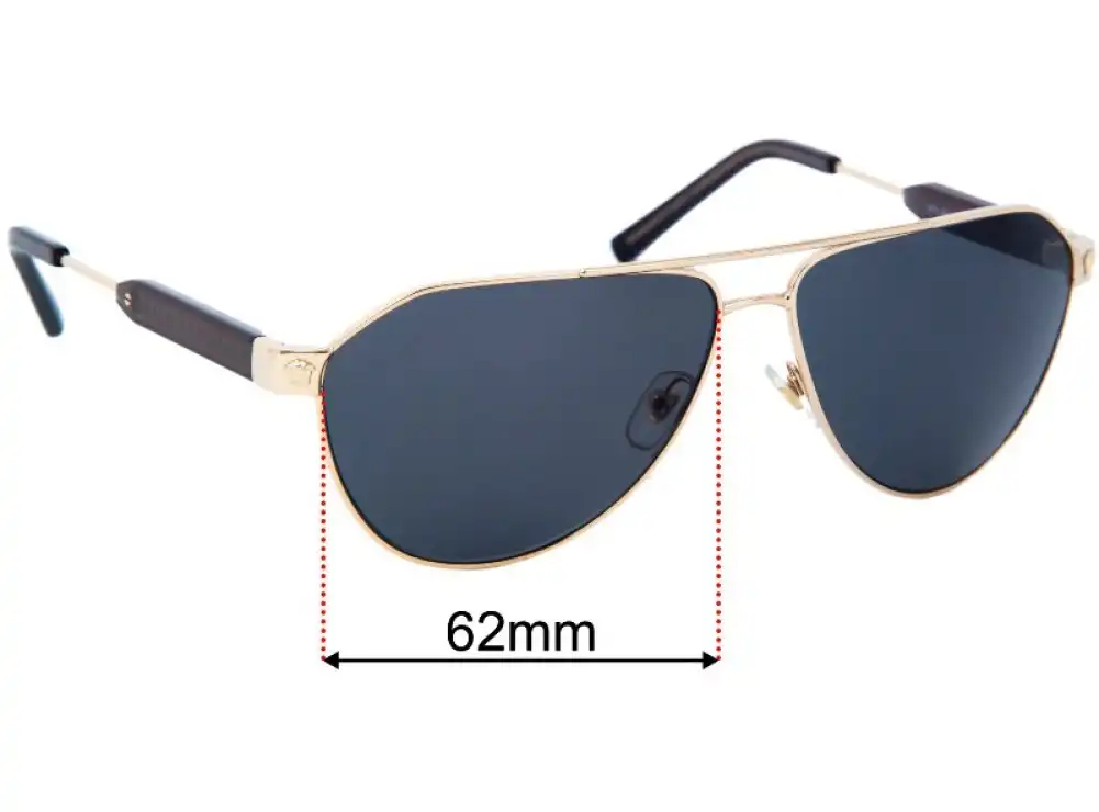 Sunglass Fix Replacement Lenses for Versace Mod 2223 - 62mm Wide Sunglass Fix Replacement Lenses for Versace Mod 2223 - 62mm Wide