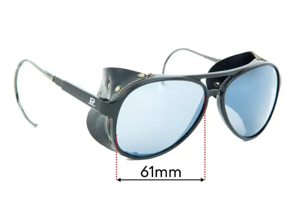 Sunglass Fix Replacement Lenses for Vuarnet Pouilloux 430 Glacier - 61mm Wide Sunglass Fix Replacement Lenses for Vuarnet Pouilloux 430 Glacier - 61mm Wide