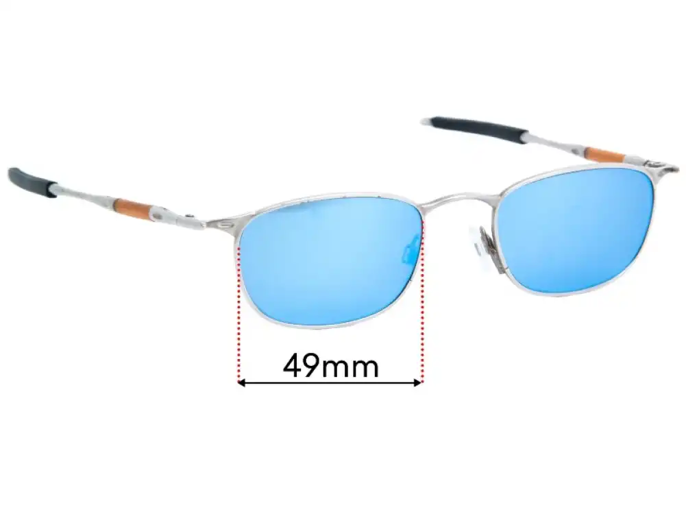 Sunglass Fix Replacement Lenses for Oakley Michael Jordan OO 1999-2001 - 49mm Wide Sunglass Fix Replacement Lenses for Oakley Michael Jordan OO 1999-2001 - 49mm Wide