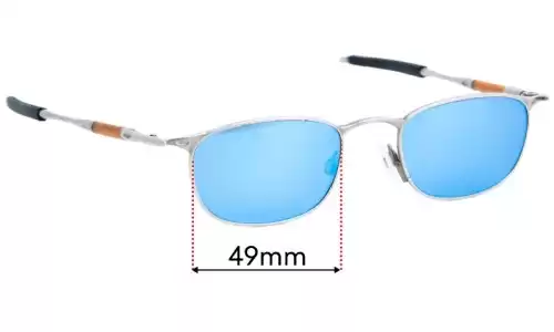 Sunglass Fix Replacement Lenses for Oakley Michael Jordan OO 1999-2001 - 49mm Wide Sunglass Fix Replacement Lenses for Oakley Michael Jordan OO 1999-2001 - 49mm Wide