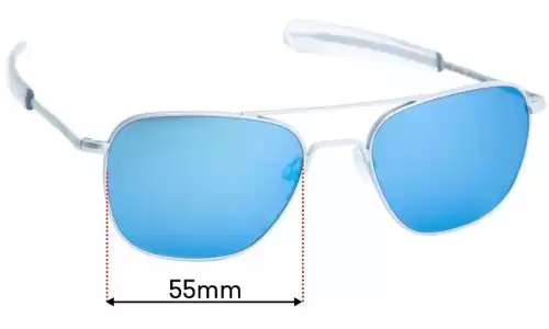 Sunglass Fix Replacement Lenses for Randolph Engineering AF158 - 55mm Wide Sunglass Fix Replacement Lenses for Randolph Engineering AF158 - 55mm Wide