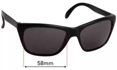Sunglass Fix Replacement Lenses for Bolle IREX TRG 527 - 58mm Wide Sunglass Fix Replacement Lenses for Bolle IREX TRG 527 - 58mm Wide
