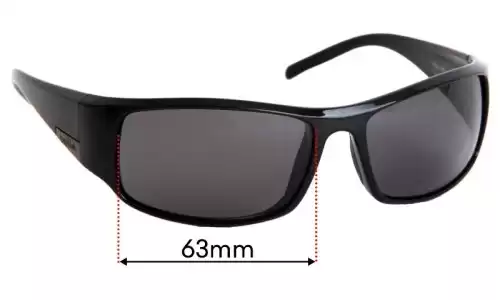 Sunglass Fix Replacement Lenses for Bolle King - 63mm Wide Bolle King Replacement Lenses 63mm wide