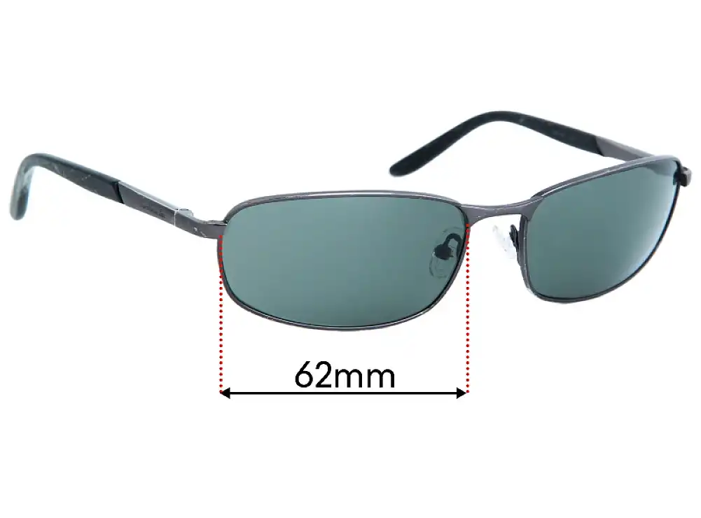 Sunglass Fix Replacement Lenses for Caribbean Sun CS0041M - 62mm Wide Sunglass Fix Replacement Lenses for Caribbean Sun CS0041M - 62mm Wide