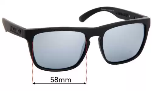 Sunglass Fix Replacement Lenses for Dirty Dog Monza - 58mm Wide Sunglass Fix Replacement Lenses for Dirty Dog Monza - 58mm Wide