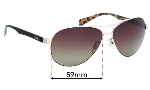 Sunglass Fix Replacement Lenses for Fiorelli Efrosini - 59mm Wide Sunglass Fix Replacement Lenses for Fiorelli Efrosini - 59mm Wide