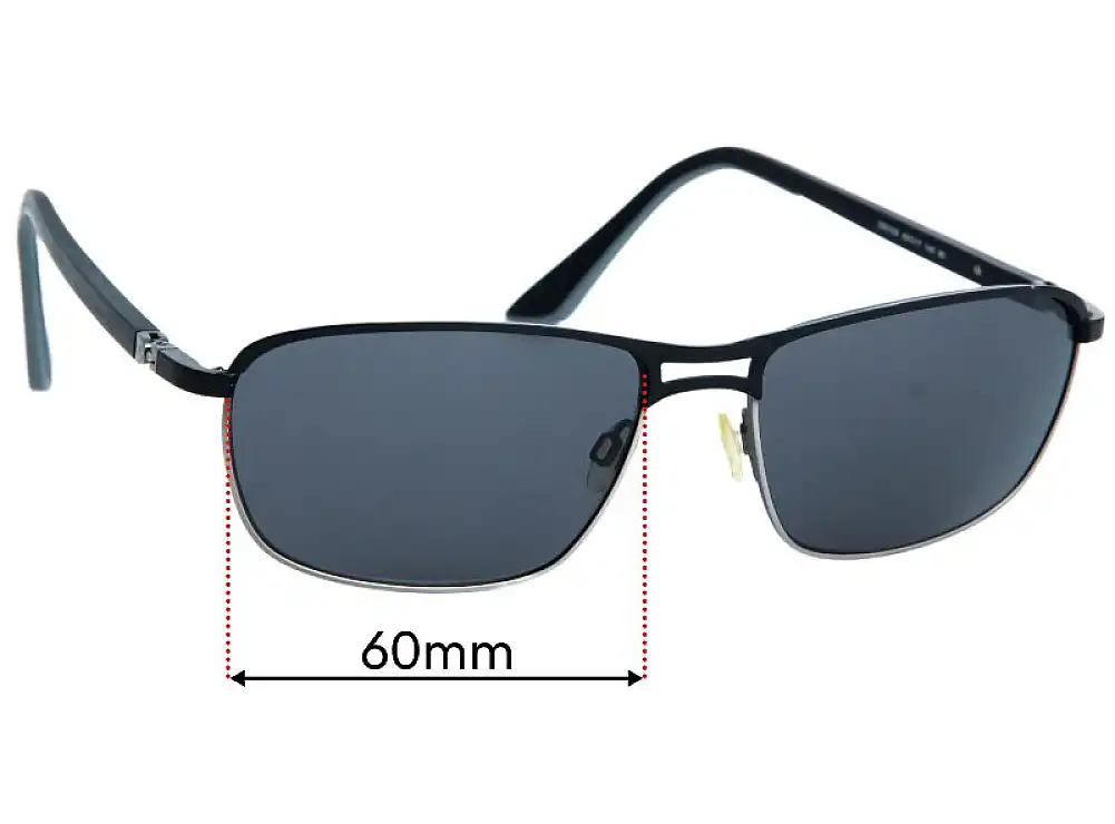 Sunglass Fix Replacement Lenses for Greg Norman G2015S - 60mm Wide Sunglass Fix Replacement Lenses for Greg Norman G2015S - 60mm Wide