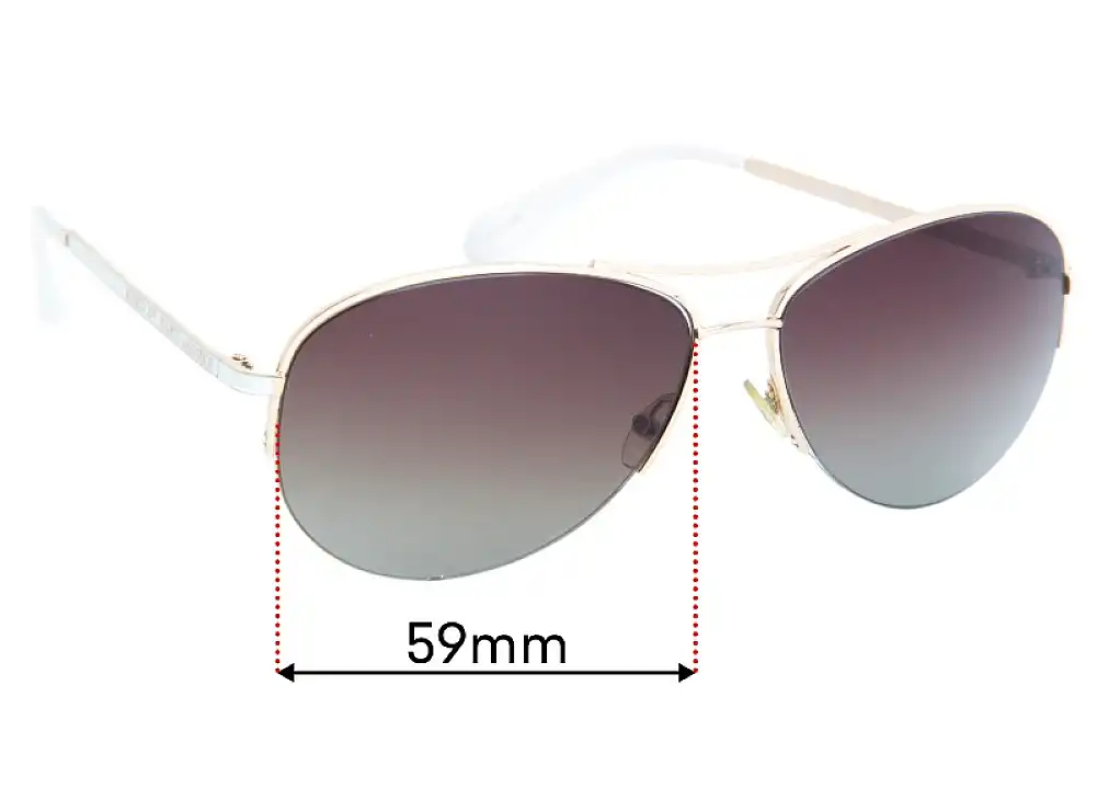 Sunglass Fix Replacement Lenses for Marc by Marc Jacobs MMJ 119/S - 59mm Wide Sunglass Fix Replacement Lenses for Marc by Marc Jacobs MMJ 119/S - 59mm Wide