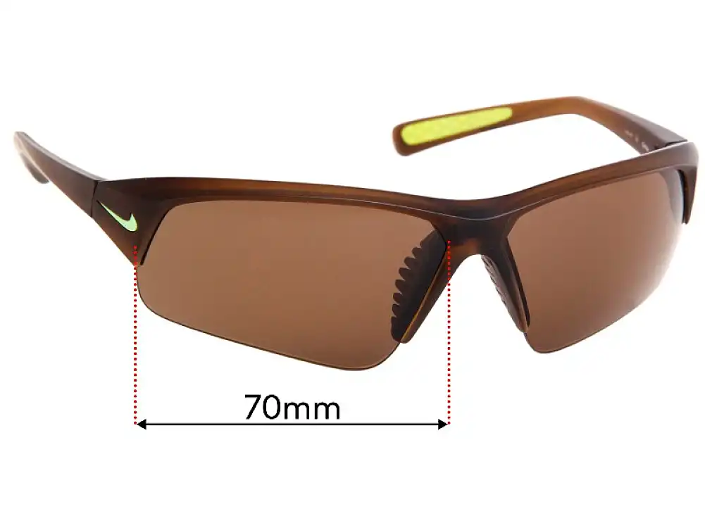 Sunglass Fix Replacement Lenses for Nike Skylon ACE PRO - 70mm Wide Sunglass Fix Replacement Lenses for Nike Skylon ACE PRO - 70mm Wide