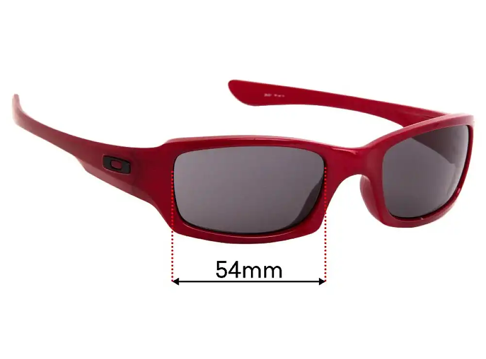 Sunglass Fix Replacement Lenses for Oakley (4 + 1)² Squared OO9214 - 54mm Wide Sunglass Fix Replacement Lenses for Oakley (4 + 1)² Squared OO9214 - 54mm Wide