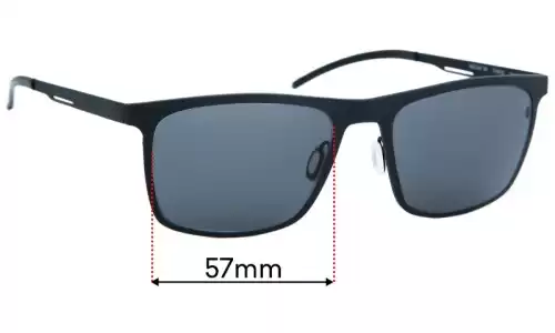 Sunglass Fix Replacement Lenses for Orgreen Malcolm - 57mm Wide Sunglass Fix Replacement Lenses for Orgreen Malcolm - 57mm Wide