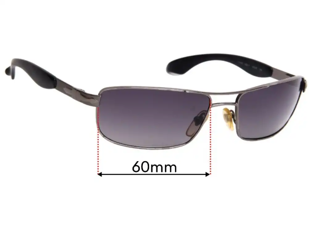 Sunglass Fix Replacement Lenses for Persol 2140-S - 60mm Wide Sunglass Fix Replacement Lenses for Persol 2140-S - 60mm Wide