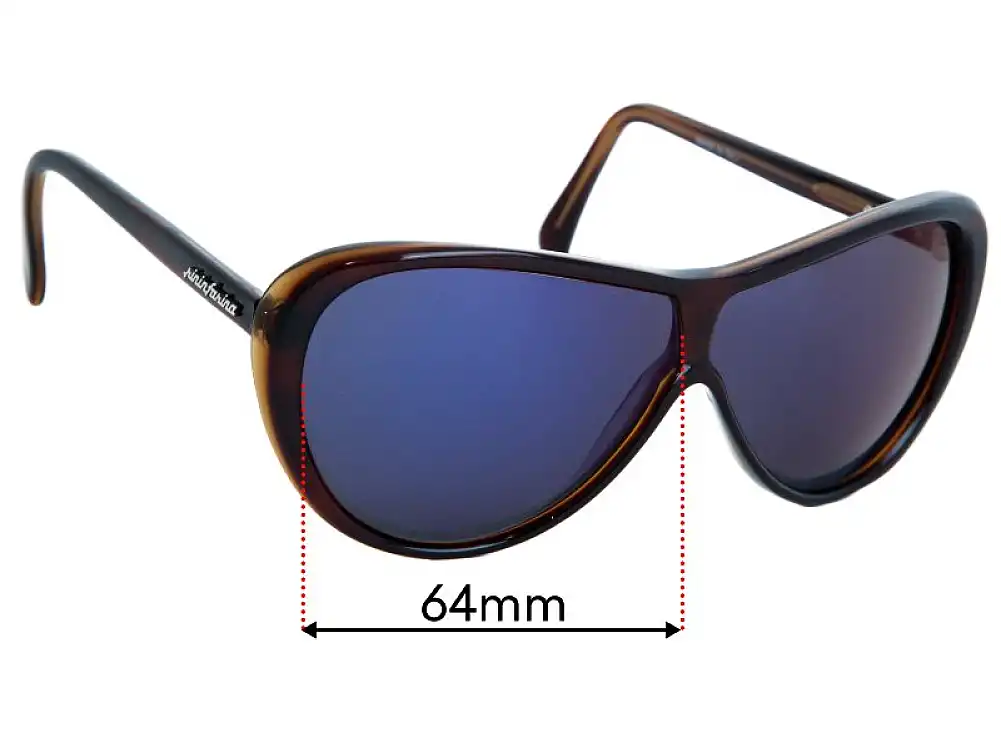 Sunglass Fix Replacement Lenses for Persol Pininfarina PF-802 - 64mm Wide Sunglass Fix Replacement Lenses for Persol Pininfarina PF-802 - 64mm Wide
