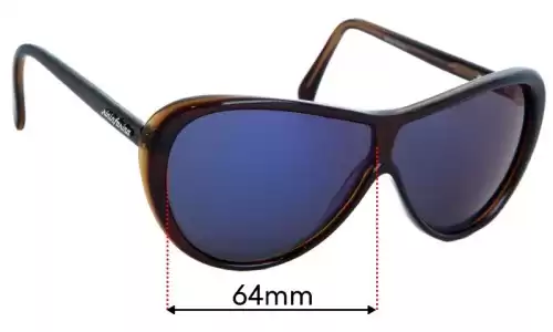 Sunglass Fix Replacement Lenses for Persol Pininfarina PF-802 - 64mm Wide Sunglass Fix Replacement Lenses for Persol Pininfarina PF-802 - 64mm Wide