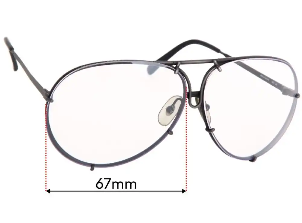 Sunglass Fix Replacement Lenses for Carrera 5621 - 67mm Wide Sunglass Fix Replacement Lenses for Carrera 5621 - 67mm Wide