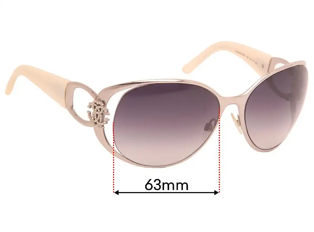 Sunglass Fix Replacement Lenses for Roberto Cavalli Azzurrite 456S - 63mm Wide Sunglass Fix Replacement Lenses for Roberto Cavalli Azzurrite 456S - 63mm Wide