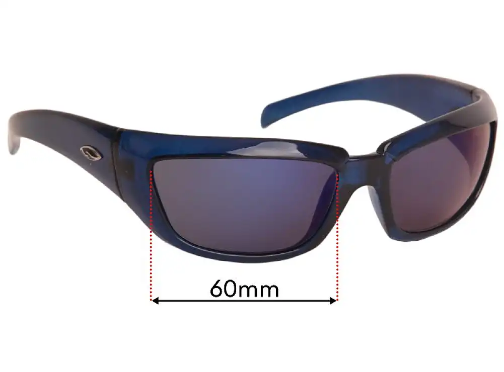 Sunglass Fix Replacement Lenses for Smith Chopper - 60mm Wide Sunglass Fix Replacement Lenses for Smith Chopper - 60mm Wide