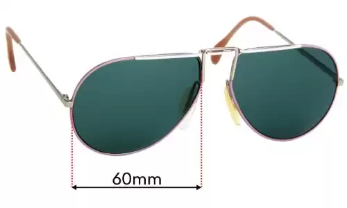 Sunglass Fix Replacement Lenses for Zeiss 9357 - 60mm Wide Sunglass Fix Replacement Lenses for Zeiss 9357 - 60mm Wide