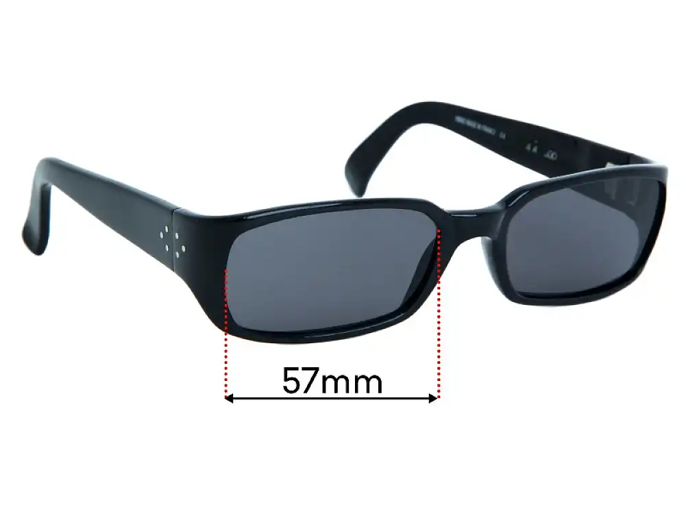 Sunglass Fix Replacement Lenses for Beausoleil 414 - 57mm Wide Sunglass Fix Replacement Lenses for Beausoleil 414 - 57mm Wide