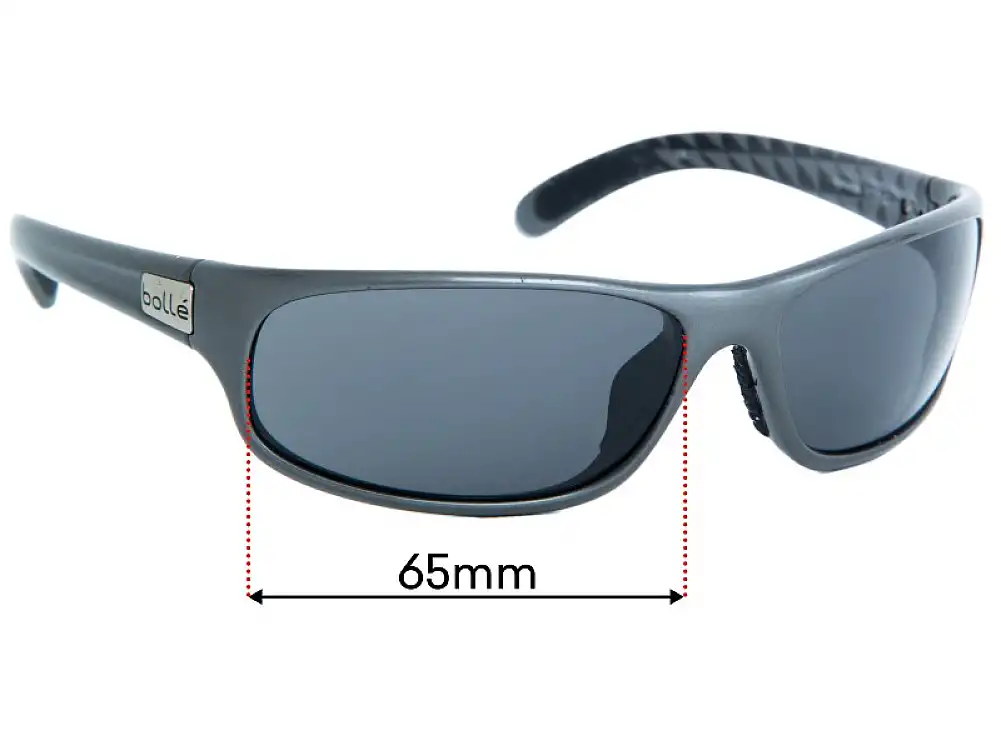 Sunglass Fix Replacement Lenses for Bolle Anaconda 11719 - 65mm Wide Sunglass Fix Replacement Lenses for Bolle Anaconda 11719 - 65mm Wide
