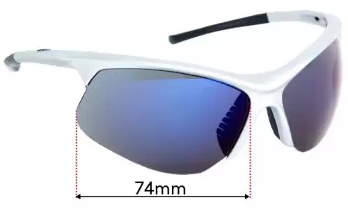 Sunglass Fix Replacement Lenses for Briko Switcher - 74mm Wide Briko Switcher Replacement Lenses 74mm wide