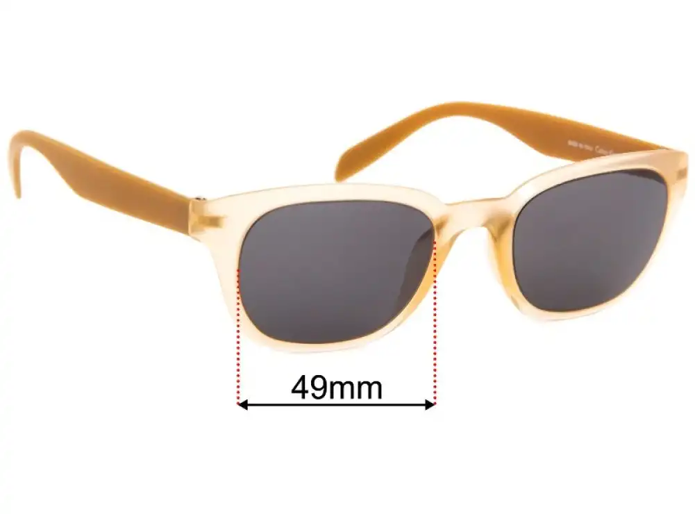 Sunglass Fix Replacement Lenses for Calvin Klein CK5829 - 49mm Wide Sunglass Fix Replacement Lenses for Calvin Klein CK5829 - 49mm Wide