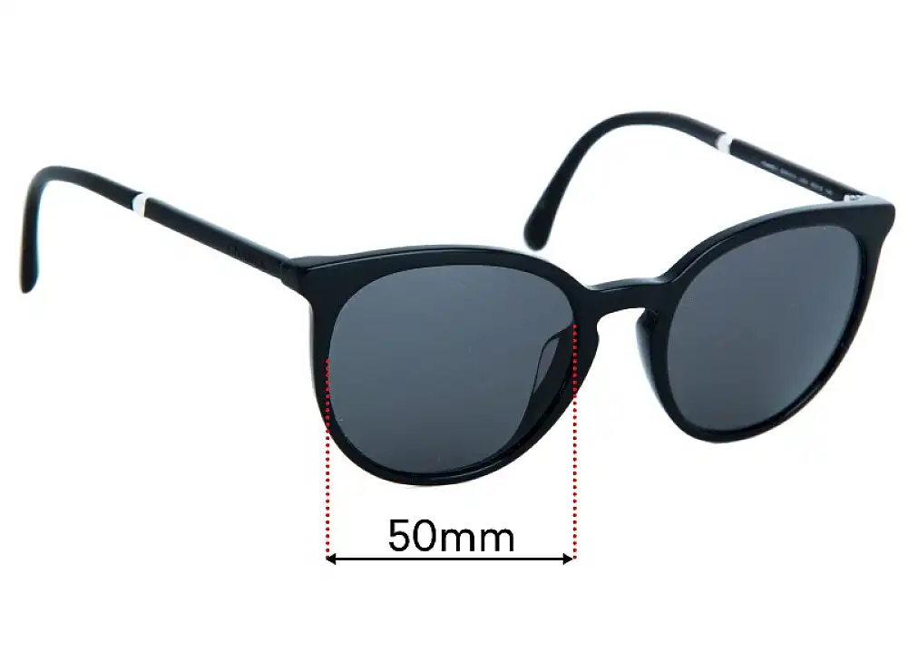 Sunglass Fix Replacement Lenses for Chanel 3376-H-A - 50mm Wide Sunglass Fix Replacement Lenses for Chanel 3376-H-A - 50mm Wide