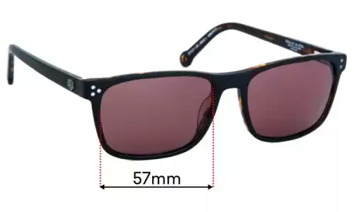 Sunglass Fix Replacement Lenses for Deus Ex Machina DEUS 1 - 57mm Wide Sunglass Fix Replacement Lenses for Deus Ex Machina DEUS 1 - 57mm Wide