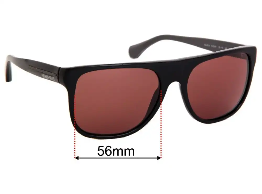 Sunglass Fix Replacement Lenses for Emporio Armani EA4014 - 56mm Wide Sunglass Fix Replacement Lenses for Emporio Armani EA4014 - 56mm Wide
