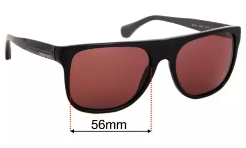 Sunglass Fix Replacement Lenses for Emporio Armani EA4014 - 56mm Wide Sunglass Fix Replacement Lenses for Emporio Armani EA4014 - 56mm Wide