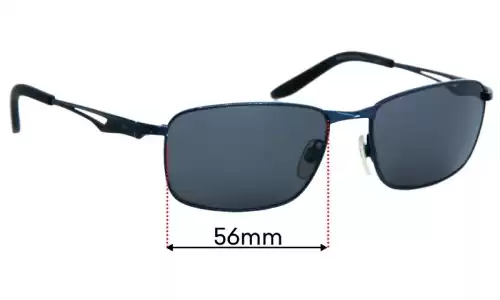 Sunglass Fix Replacement Lenses for Quiksilver QS Sun Rx 97 - 56mm Wide Sunglass Fix Replacement Lenses for Quiksilver QS Sun Rx 97 - 56mm Wide