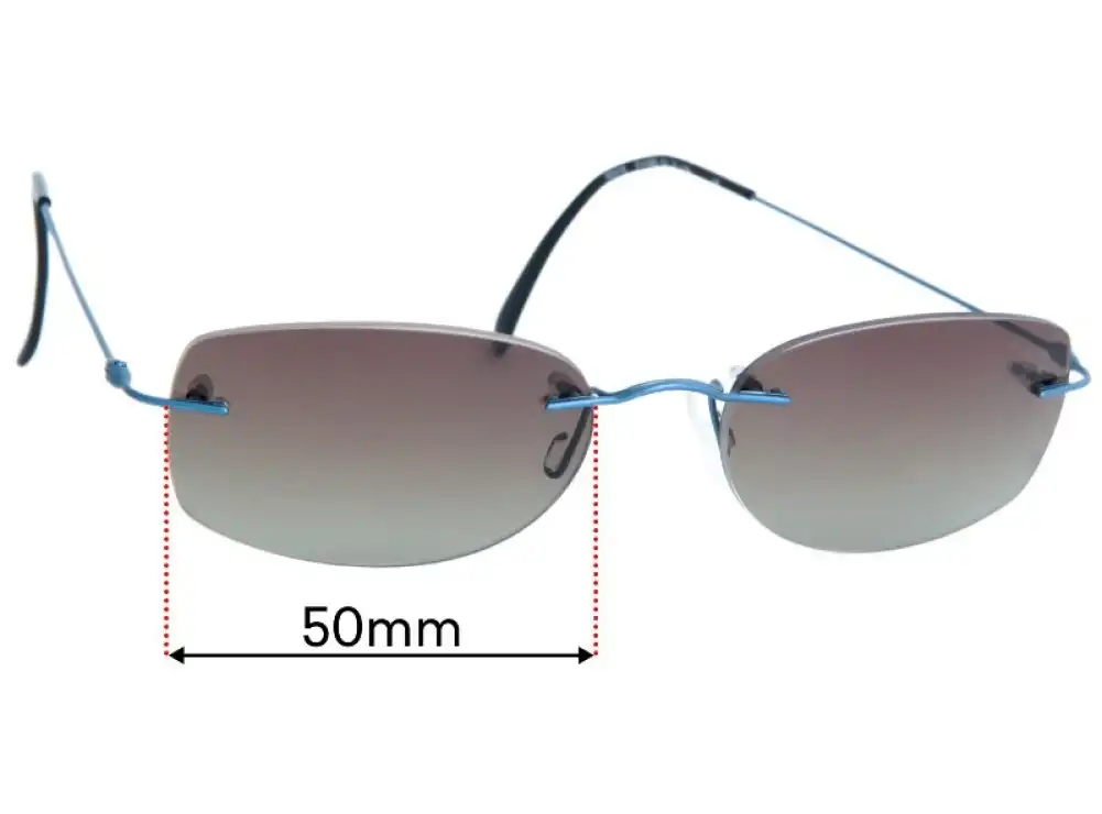 Sunglass Fix Replacement Lenses for Rodenstock R4380 - 50mm Wide Sunglass Fix Replacement Lenses for Rodenstock R4380 - 50mm Wide